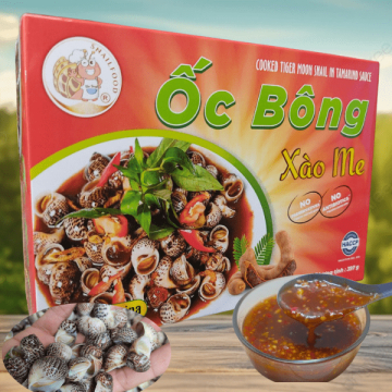 ỐC BÔNG XÀO ME - A - XK - THÙNG 32 HỘP - NET 8